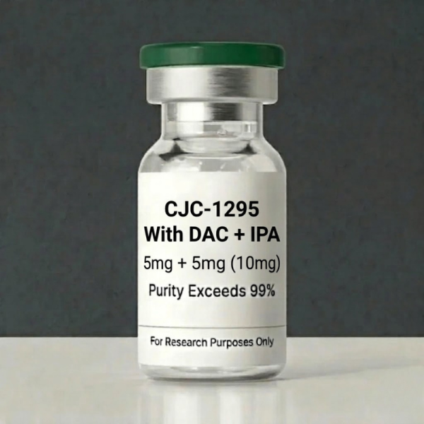 CJC-1295 No DAC Ipamorelin Blend 10mg high purity research peptide vial