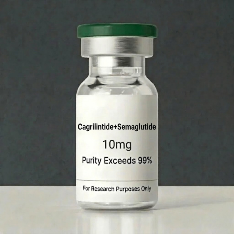 Cagrilintide Semaglutide Blend research peptide vial with >99% purity