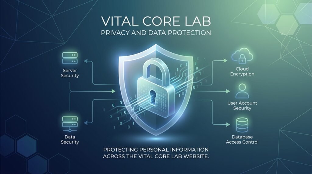 Vital Core Lab privacy and data protection