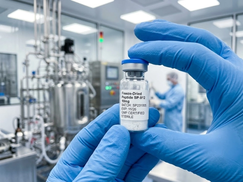 Vital Core Lab — Premium Freeze-Dried Research Peptide Vial