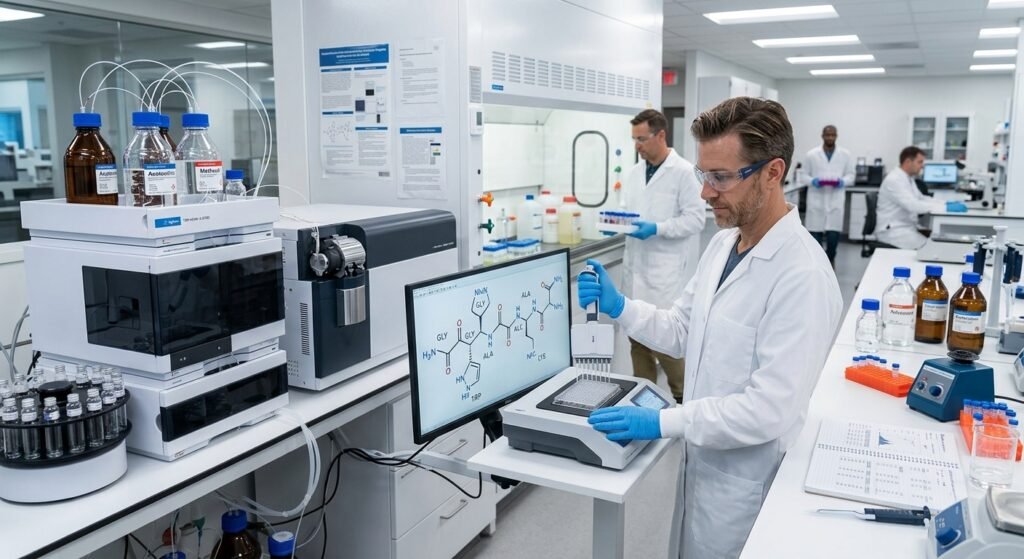 Vital Core Lab — Advanced Peptide Research & Analytical Science