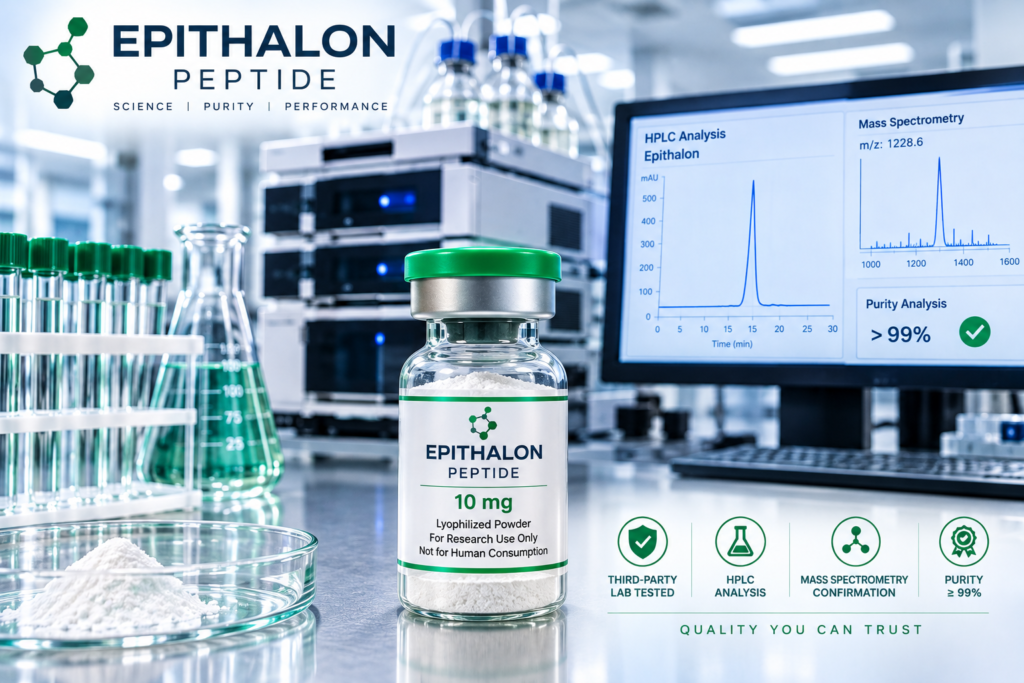 Epithalon Peptide COA purity and quality documentation