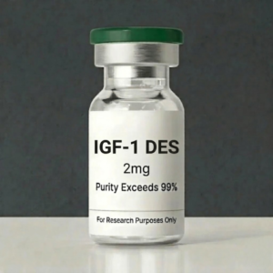 Certificate of Analysis for IGF-1 LR3 research peptide showing 99.80% HPLC purity and lot IG-26032.